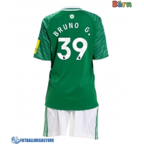 Fotballdrakt Barn Newcastle United Bruno Guimaraes #39 Bortedraktsett 2025-26 Kortermet (+ Korte bukser)